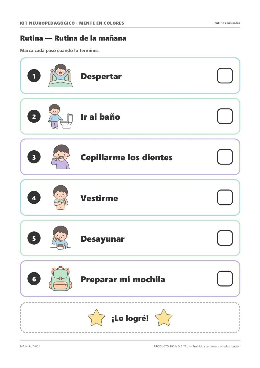 Página real del kit, ejemplo 4