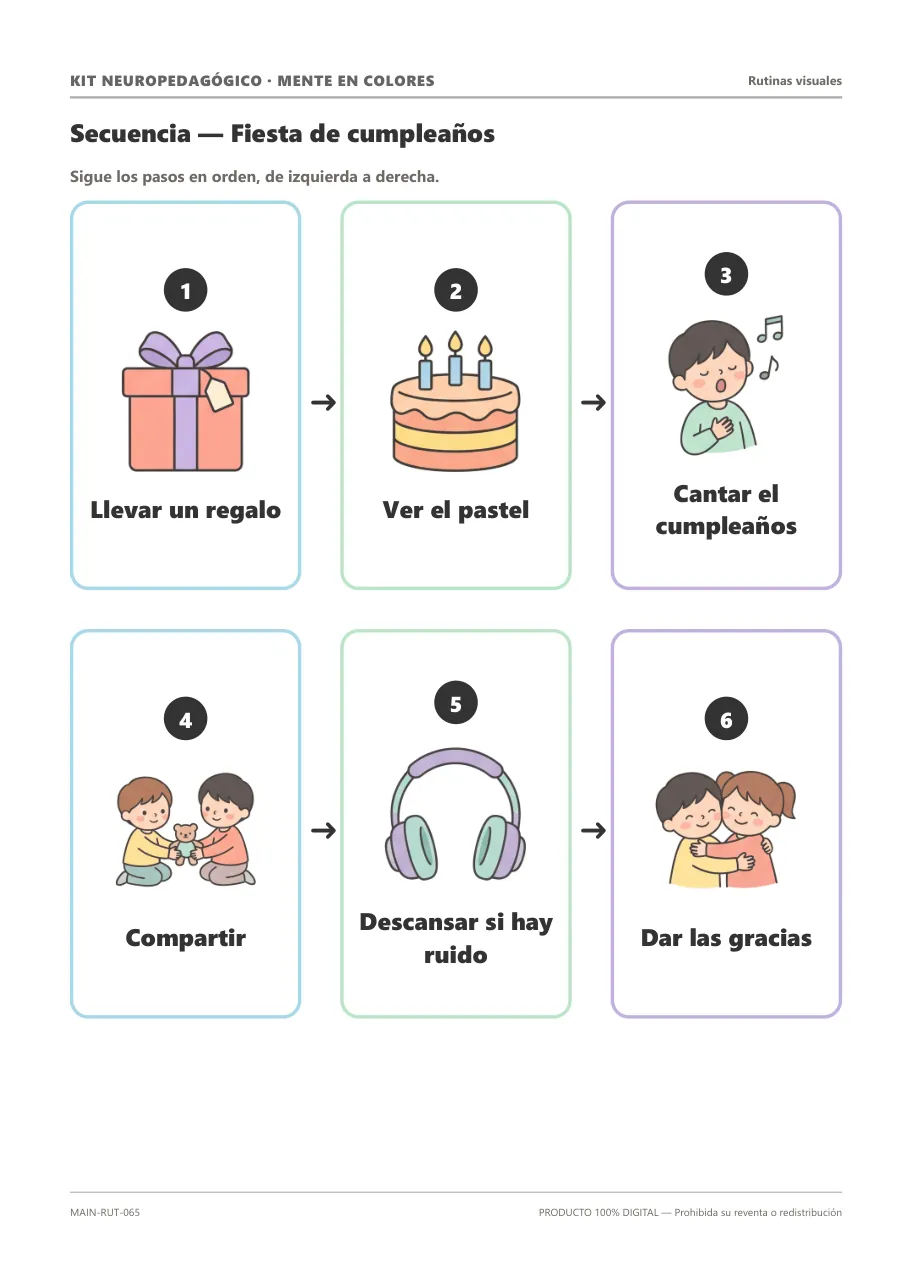 Página real del kit, ejemplo 6