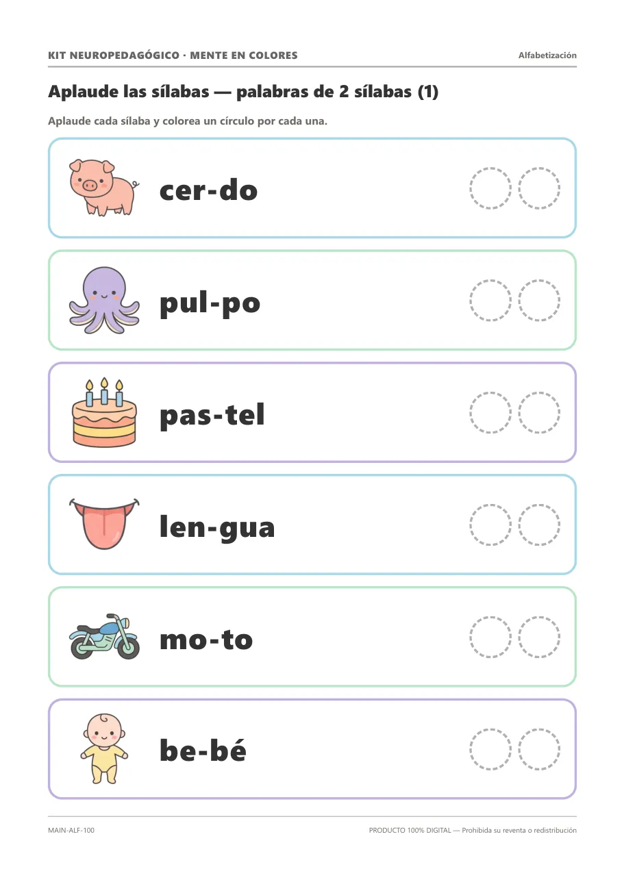 Página real del kit, ejemplo 12