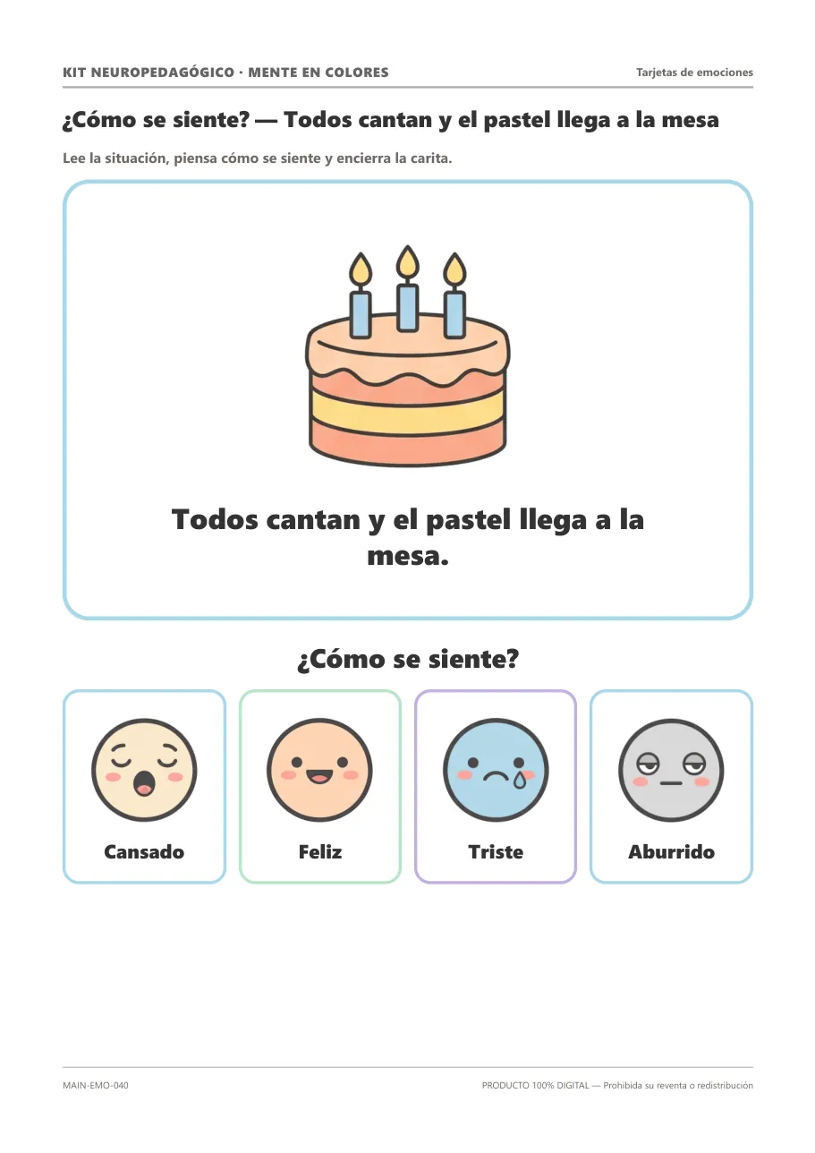 Página real del kit, ejemplo 17