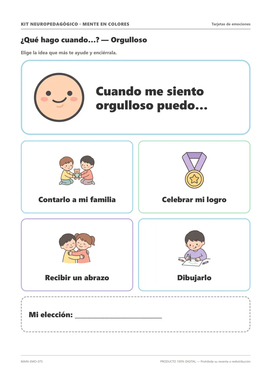 Página real del kit, ejemplo 18