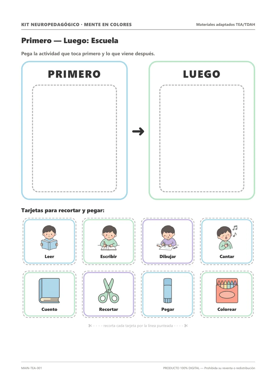 Página real del kit, ejemplo 22